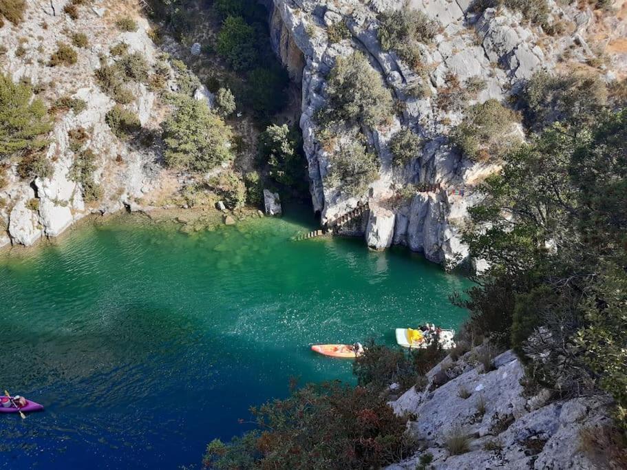 Mazet 55 Gorges Du Verdon Saint-Martin-de-Bromes Exterior photo